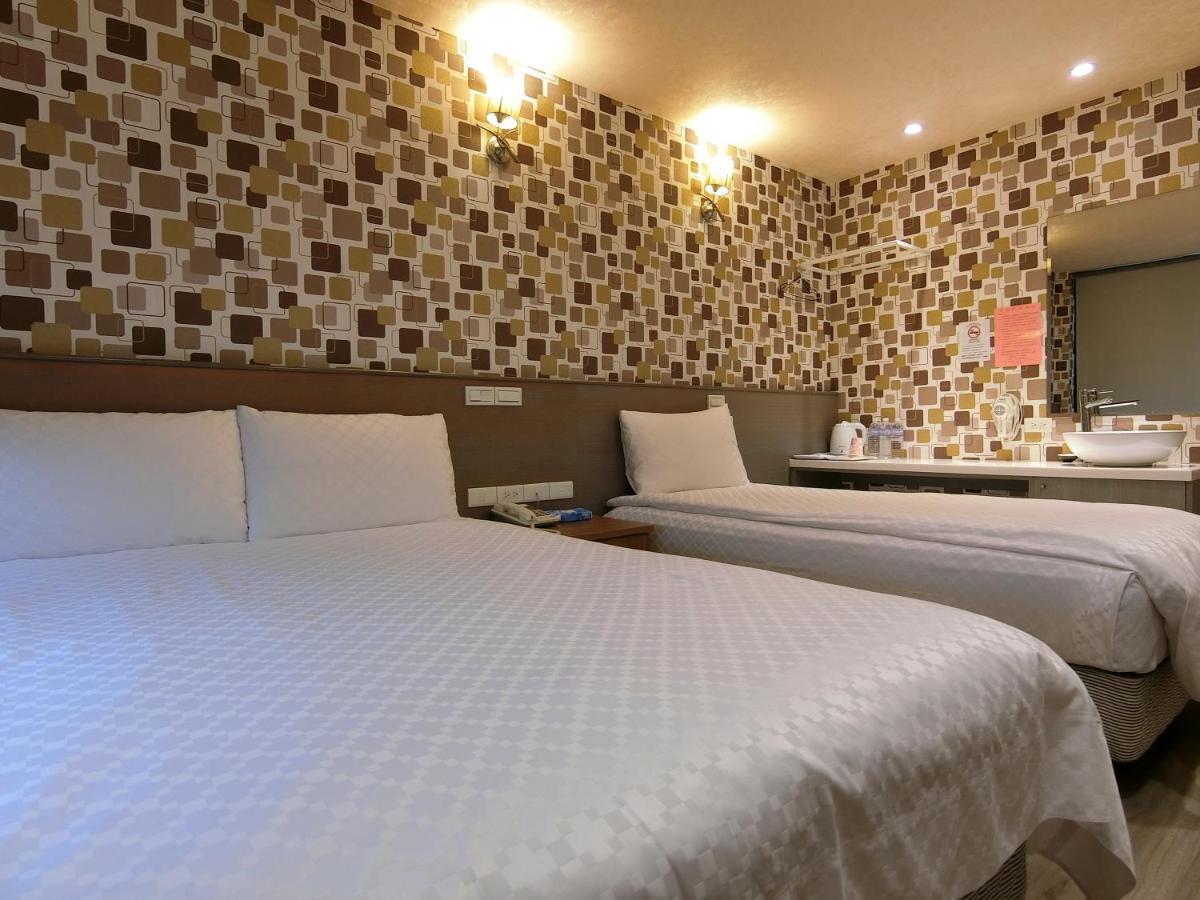 Taiwan Seven Days Boutique Hotel Tajpej Kültér fotó