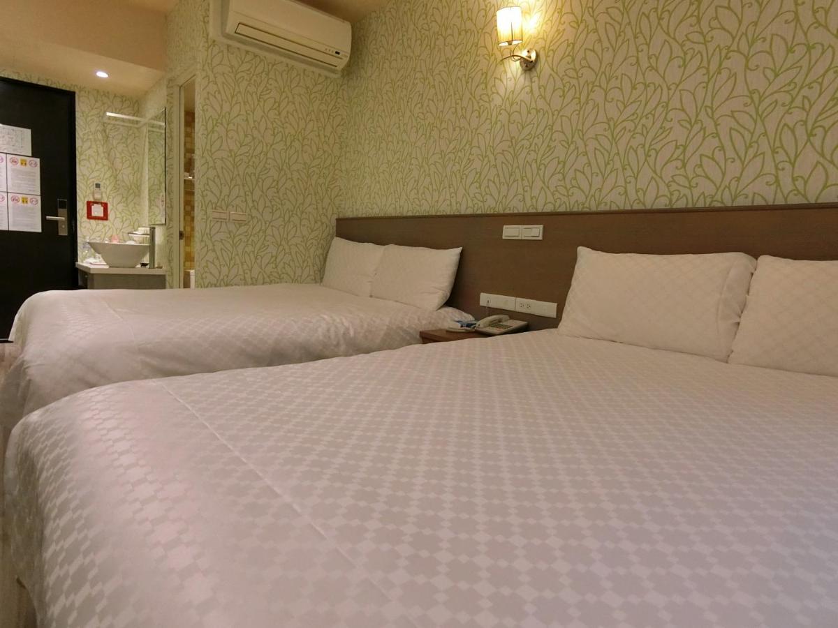 Taiwan Seven Days Boutique Hotel Tajpej Kültér fotó