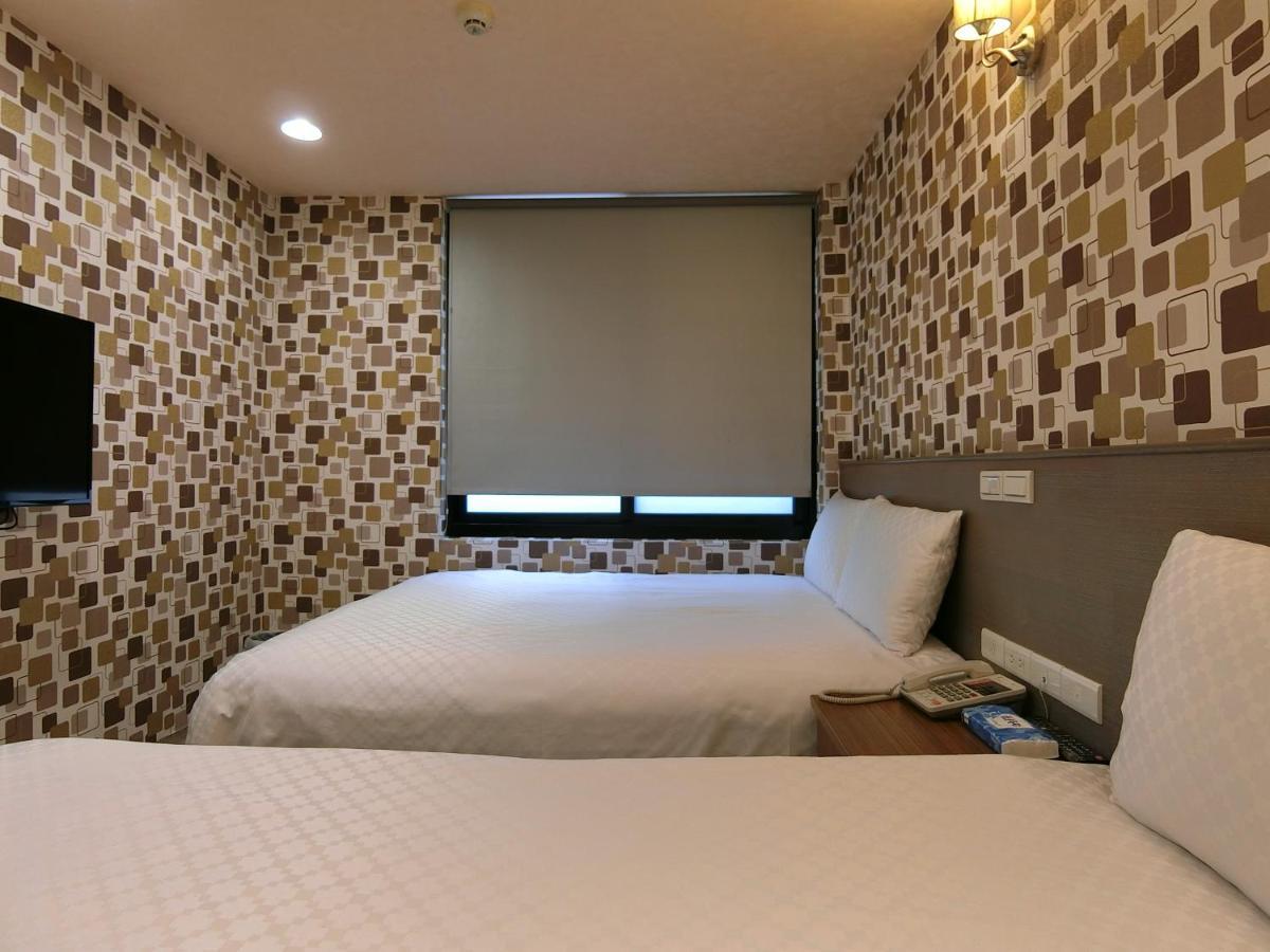 Taiwan Seven Days Boutique Hotel Tajpej Kültér fotó