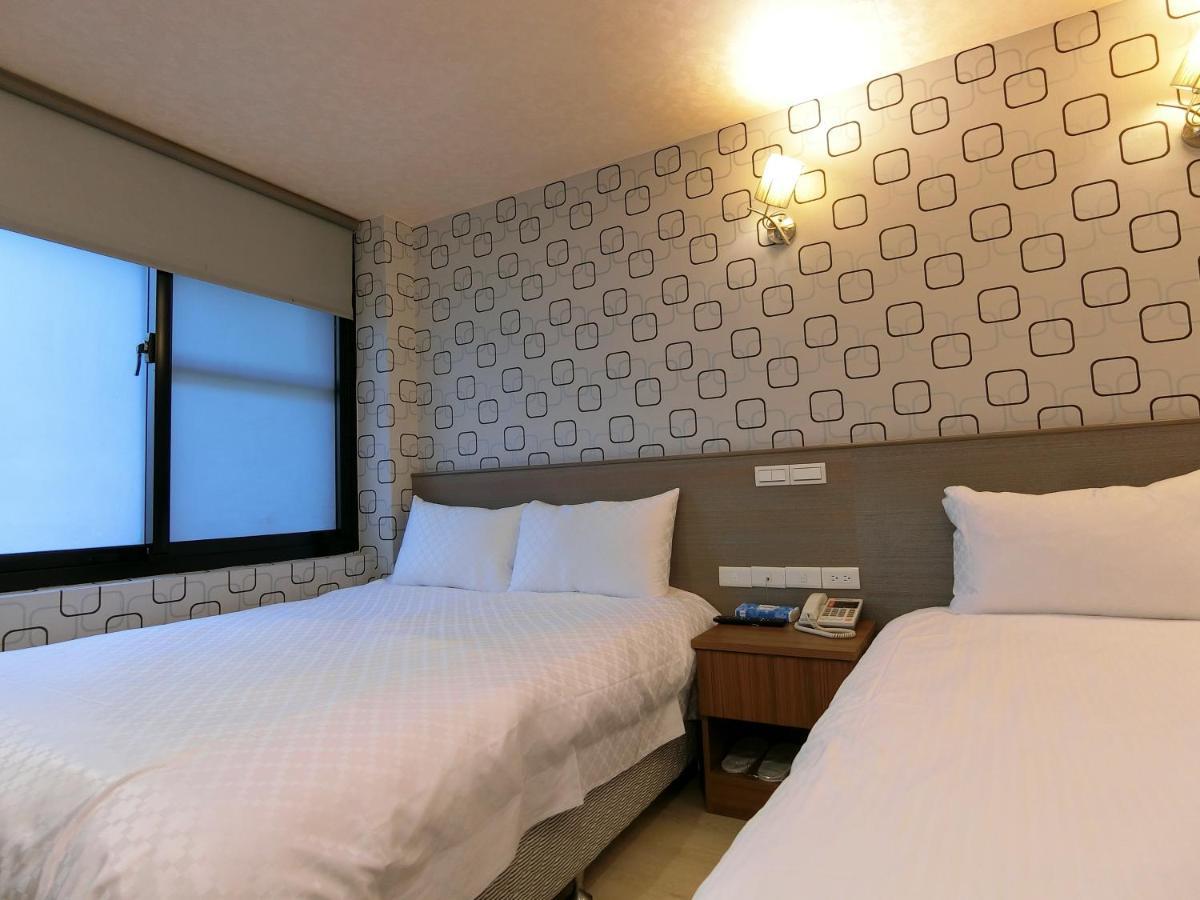 Taiwan Seven Days Boutique Hotel Tajpej Kültér fotó