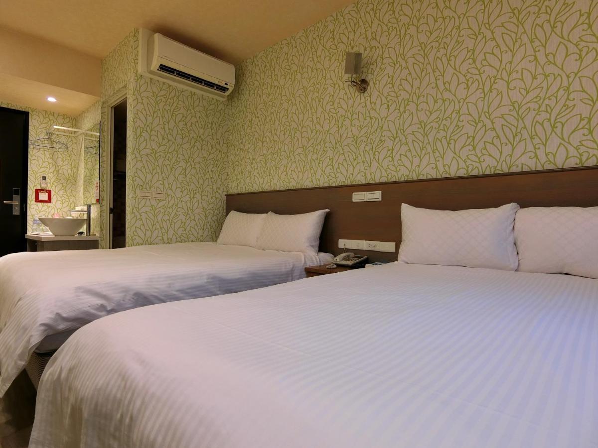 Taiwan Seven Days Boutique Hotel Tajpej Kültér fotó