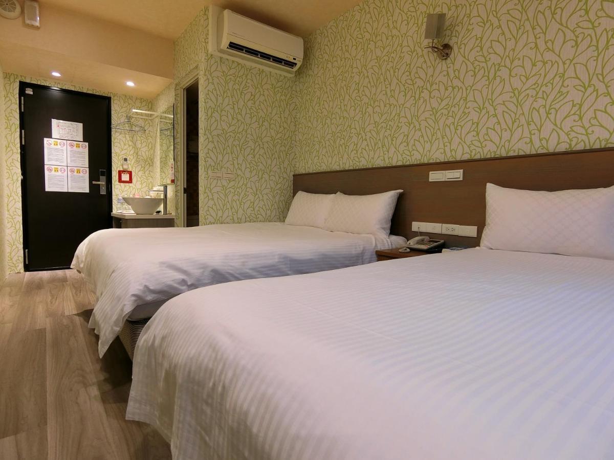 Taiwan Seven Days Boutique Hotel Tajpej Kültér fotó