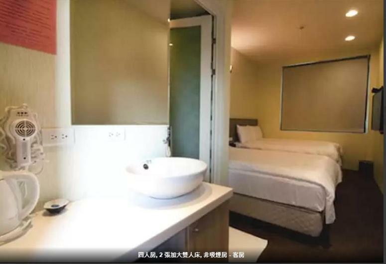 Taiwan Seven Days Boutique Hotel Tajpej Kültér fotó